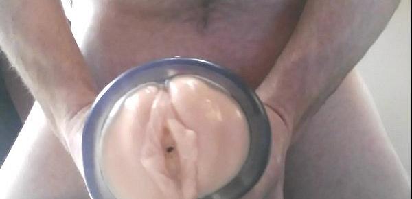  awesome fleshlight pussy and ass creampie